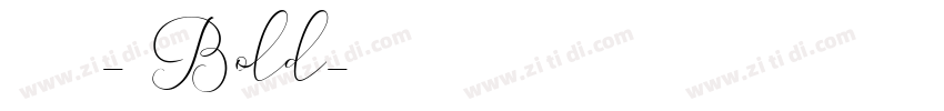 拾陆字濑户20-1 Bold字体转换